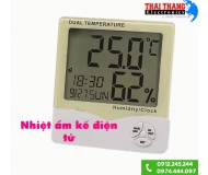 Máy đo nhiệt độ và độ ẩm trong phòng nhiệt ẩm kế điện tử