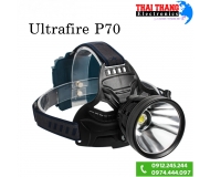 Đèn pin đeo đầu soi siêu xa 3 pin siêu khoẻ ultrafire P70