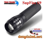 Đèn pin siêu sáng led zoom 2000x SupFire S9
