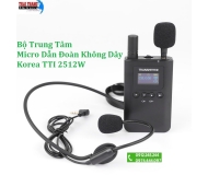 Hệ thống micro dẫn đoàn không dây cho hướng dẫn viên, tai nghe Bluetooth TTI 2512w Korea