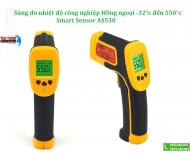 Súng đo nhiệt độ công nghiệp Hồng ngoại - 32°c - 550°c chính hãng smart sensor AS530 Súng đo nhiệt độ công nghiệp Hồng ngoại - 32°c - 550°c chính hãng smart sensor AS530