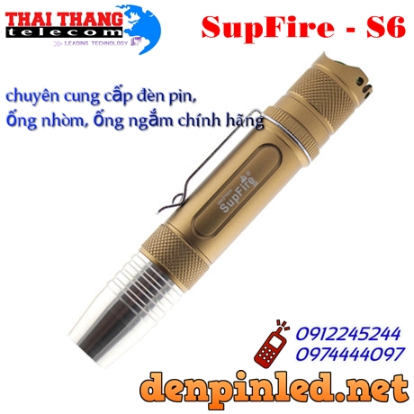 Đèn pin soi đá quý SupFire S6