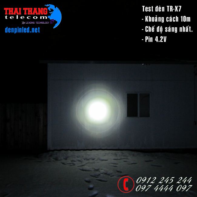 den pin TrustFire X7 SST-50 1300 Lumens 6